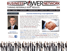 Tablet Screenshot of businesspowernetwork.com